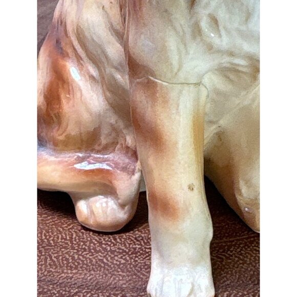 Vintage Ceramic Tabby Cat Figurine By Brinn's T195 Hand-Painted 6" 1950s Decor M - Picture 3 of 7